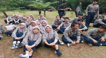 Kegiatan Highland Camp Hizbul Wathan kelas XI 2024